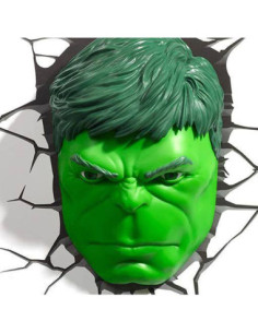 Marvel 3D LED Light Hulk Face 3D