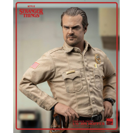 Stranger Things Action Figure 1/6 Jim Hopper (Season 1) 32 cm