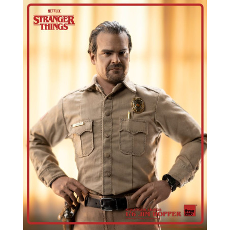 Stranger Things Action Figure 1/6 Jim Hopper (Season 1) 32 cm