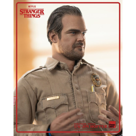 Stranger Things Action Figure 1/6 Jim Hopper (Season 1) 32 cm