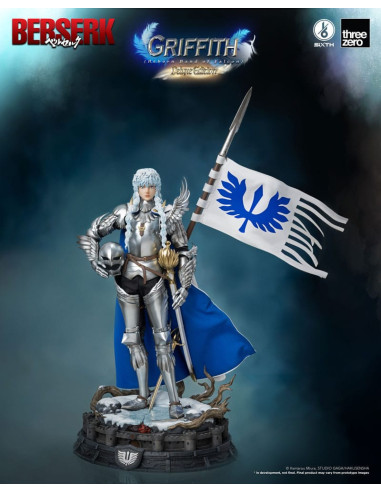Berserk Action Figure 1/6 Griffith (Reborn Band of Falcon) Deluxe Edition 40 cm