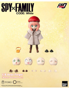 Spy x Family Code: White FigZero Action Figure 1/6 Anya Forger Winter Costume Ver. 17 cm 2
