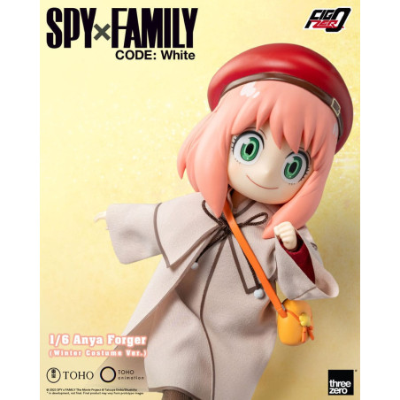 Spy x Family Code: White FigZero Action Figure 1/6 Anya Forger Winter Costume Ver. 17 cm