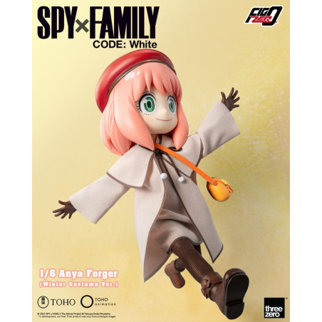 Spy x Family Code: White FigZero Action Figure 1/6 Anya Forger Winter Costume Ver. 17 cm