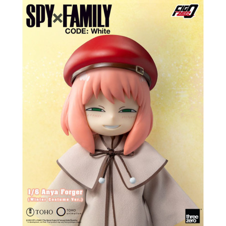 Spy x Family Code: White FigZero Action Figure 1/6 Anya Forger Winter Costume Ver. 17 cm