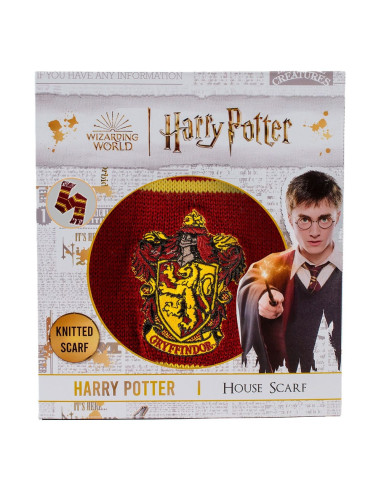 Harry Potter Scarf Gryffindor Thin Stripes (Boxed) 160 cm