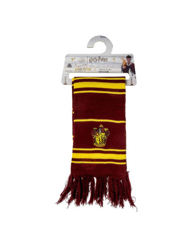 Harry Potter Scarf Gryffindor Thin Stripes (Hanger) 160 cm