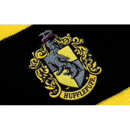 Harry Potter Scarf Hufflepuff Bold Stripes (Hanger) 160 cm