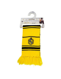 Harry Potter Scarf Hufflepuff Thin Stripes (Hanger) 160 cm