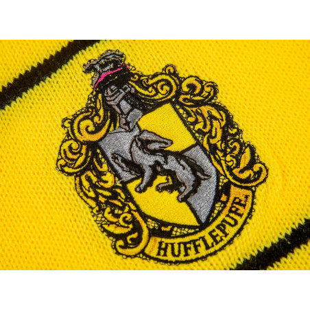 Harry Potter Scarf Hufflepuff Thin Stripes (Boxed) 160 cm