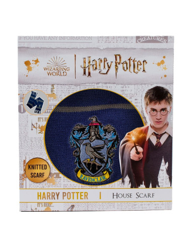 Harry Potter Scarf Ravenclaw Thin Stripes (Boxed) 160 cm