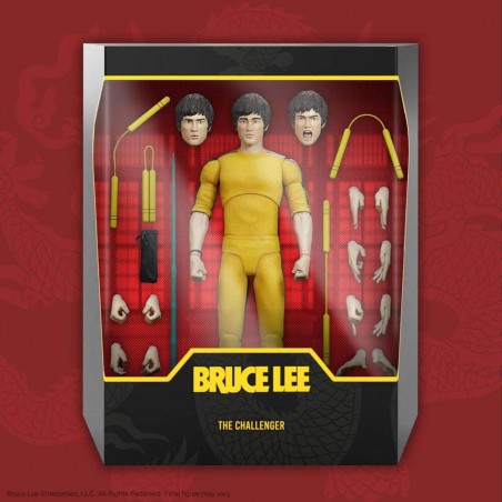 PiXELATOY - Bruce (The Challenger). Bruce Lee Ultimates. Super 7