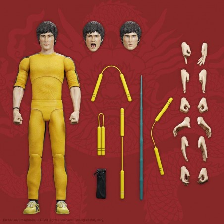 PiXELATOY - Bruce (The Challenger). Bruce Lee Ultimates. Super 7