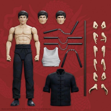 PiXELATOY - Bruce (The Warrior). Bruce Lee Ultimates. Super 7