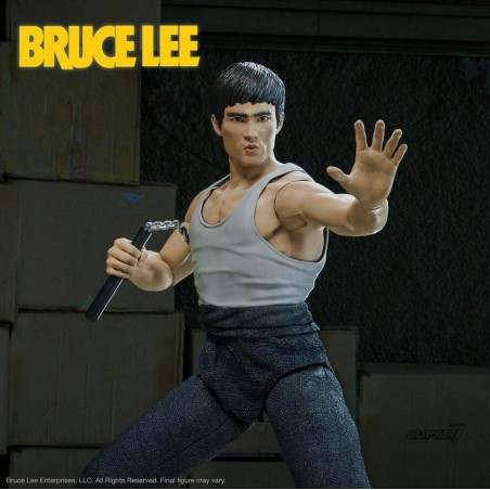 PiXELATOY - Bruce (The Warrior). Bruce Lee Ultimates. Super 7