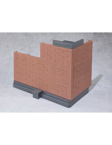 PiXELATOY - Brick Wall Brown Version. Tamashii Option. Bandai Tamashii Nations