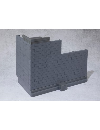PiXELATOY - Brick Wall Grey Version. Tamashii Option. Bandai Tamashii Nations