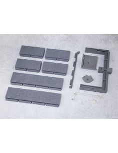 PiXELATOY - Brick Wall Grey Version. Tamashii Option. Bandai Tamashii Nations 2
