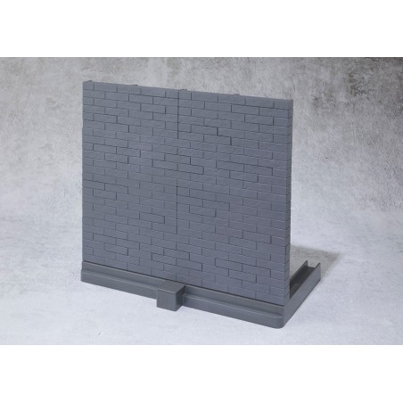 PiXELATOY - Brick Wall Grey Version. Tamashii Option. Bandai Tamashii Nations