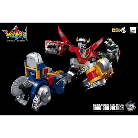 PiXELATOY - Robo-Dou Voltron. Voltron: Defender of the Universe. ThreeZero