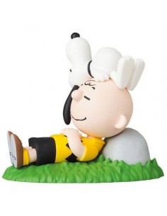 PiXELATOY - Napping Charlie Brown & Snoopy. Peanuts UDF Serie 13. Medicom 2