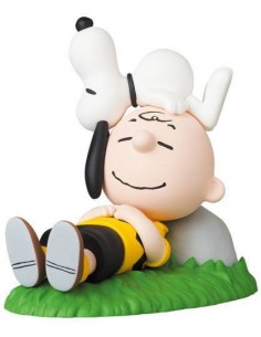 PiXELATOY - Napping Charlie Brown & Snoopy. Peanuts UDF Serie 13. Medicom