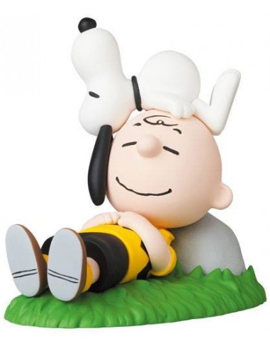 PiXELATOY - Napping Charlie Brown & Snoopy. Peanuts UDF Serie 13. Medicom