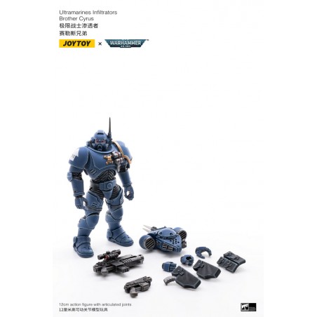 PiXELATOY - Ultramarines Infiltrators 1/18. Warhammer 40k. JoyToy