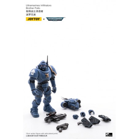 PiXELATOY - Ultramarines Infiltrators 1/18. Warhammer 40k. JoyToy