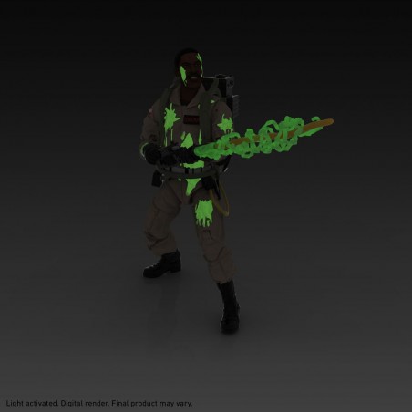 PiXELATOY - Glow-in-the-Dark Winston Zeddemore. Ghostbusters Plasma Series. Hasbro