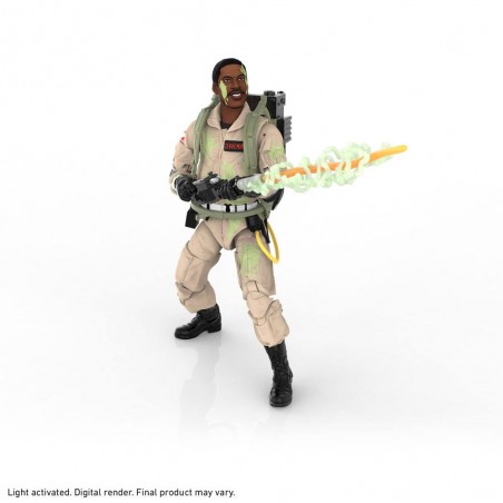 PiXELATOY - Glow-in-the-Dark Winston Zeddemore. Ghostbusters Plasma Series. Hasbro