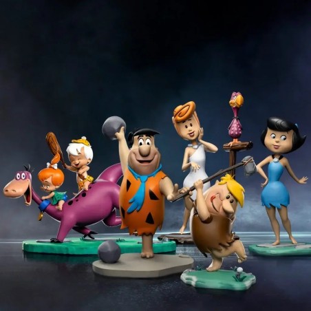 PiXELATOY - The Flintstones 1/10. Art Scale Statues. Iron Studios