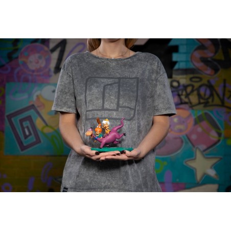 PiXELATOY - The Flintstones 1/10. Art Scale Statues. Iron Studios