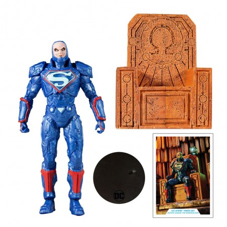PiXELATOY -Lex Luthor Power Suit. Justice League: The Darkseid War. DC Multiverse. McFarlane