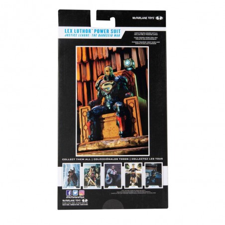 PiXELATOY -Lex Luthor Power Suit. Justice League: The Darkseid War. DC Multiverse. McFarlane