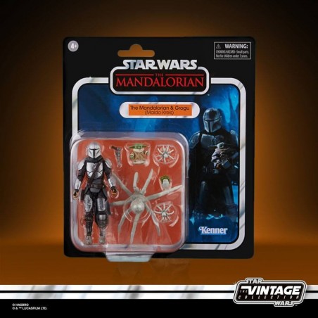 PiXELATOY - The Mandalorian & Grogu (Maldo Kreis). The Vintage Collection. Star Wars: The Mandalorian. Hasbro