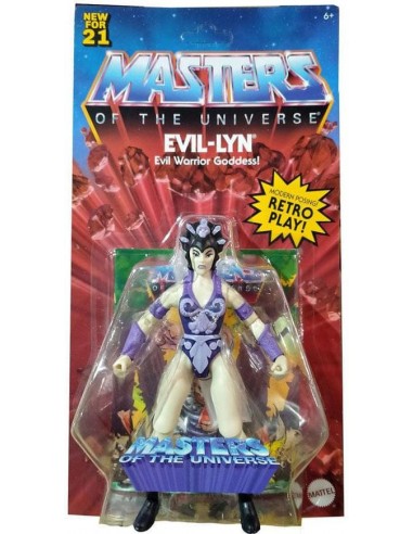 PiXELATOY -  Evil-Lyn 2021 Origins. Masters of the Universe. Mattel