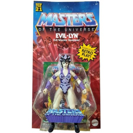 PiXELATOY -  Evil-Lyn 2021 Origins. Masters of the Universe. Mattel