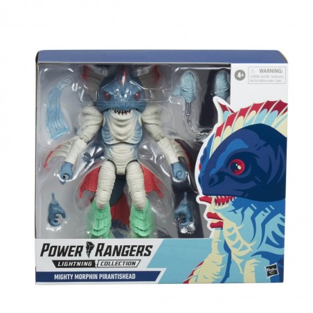 PiXELATOY - Mighty Morphin Pirantishead. Power Rangers Lightning Collection. Hasbro