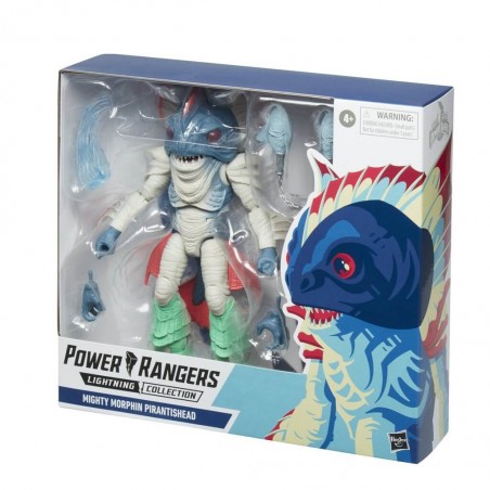 PiXELATOY - Mighty Morphin Pirantishead. Power Rangers Lightning Collection. Hasbro